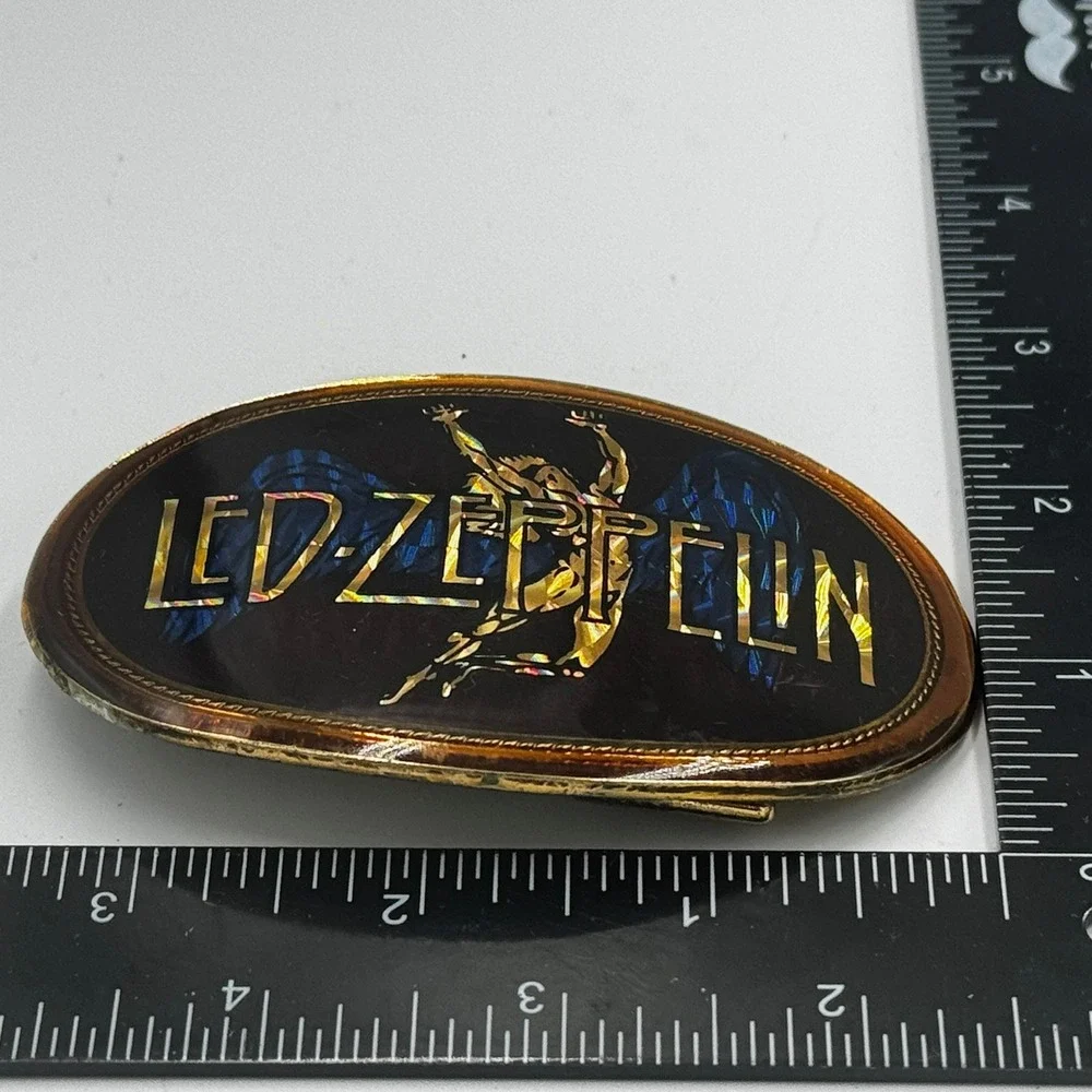 Vintage 1977 Led Zeppelin Belt Buckle‎ Pacifica Mfg Swan Song Icarus 70s Rock